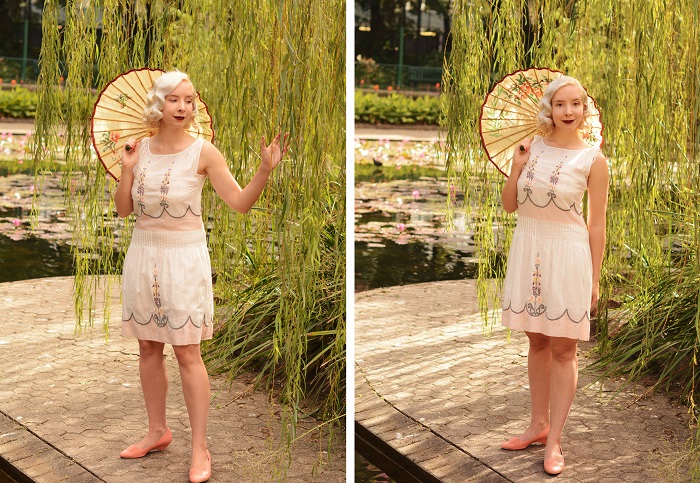 Women s Garden Party Dress 1920s